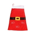 thumbnail image 2 of Bolsa de regalo navideña con cordón, saco navideño decorativo de 71 x 50 cm, bolsa de Papá Noel para juguetes pequeños, dulces, vísperas, fiestas, rec, 2 of 8
