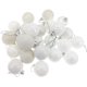 thumbnail image 2 of Alimitopia 24 Piezas De Bolas De Navidad De 1,6 Pulgadas Colgantes De Bolas Colgantes De Plástico Inastillables Para Decoración De Árbol De Navidad (Blanco), 2 of 5