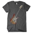 thumbnail image 2 of Guitar Beer T-Shirt - Dark Heather Gray, 3X | Craft Beer & Music Festival Father's Day Tee, 2 of 2