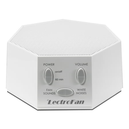 LectroFan White Noise & Fan Sound Machine  White