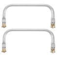 thumbnail image 1 of 2pcs Square Aluminum Purse Frame Kiss Lock Clasp Bag Frame for DIY Handbag Making Clutch Wallet Purse Sewing Bag Crafts Projects, 1 of 8