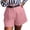 #1Pink, variant on MYAOYINo Boundaries Womens High Waisted Pleated Shorts Summer Casual Dressy