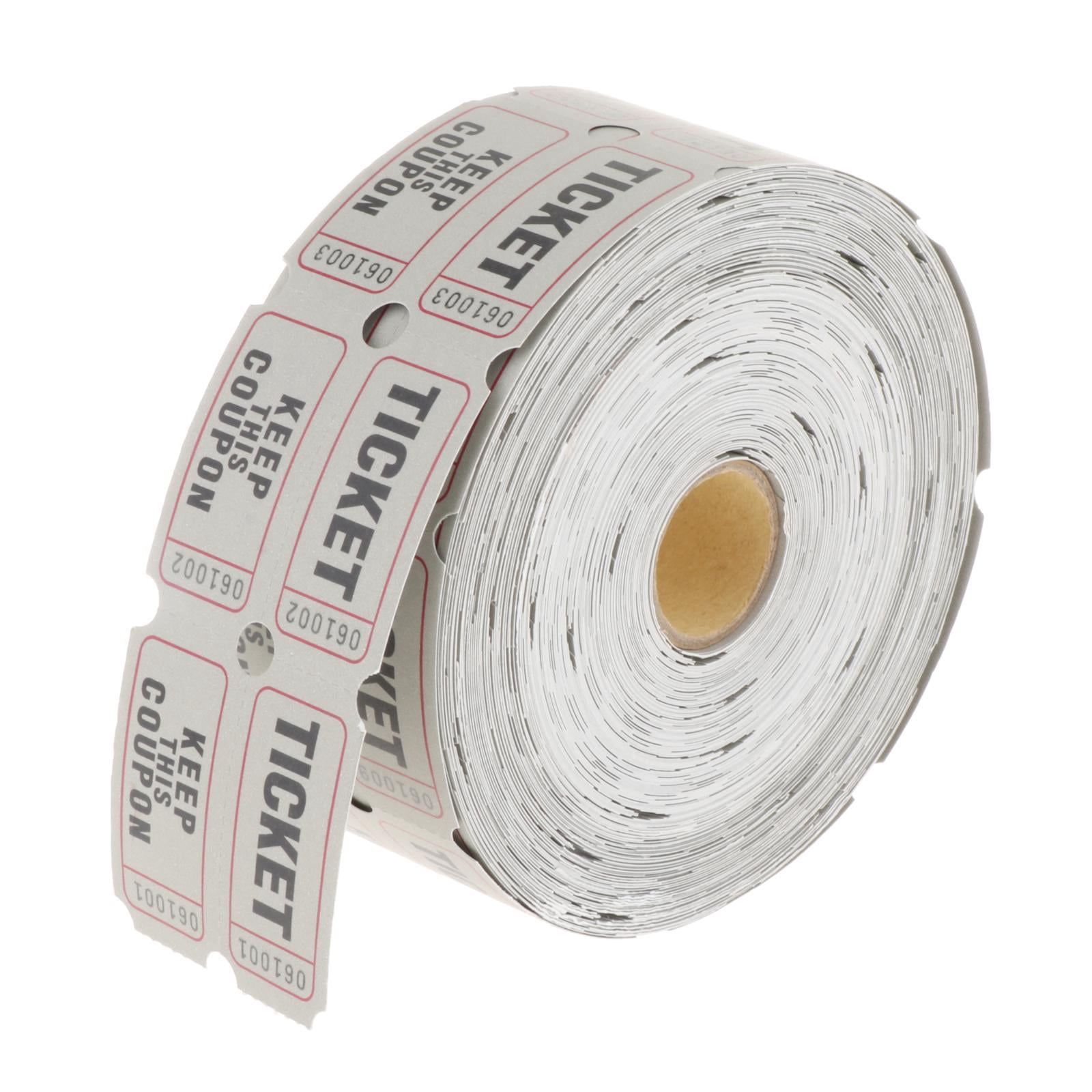 Yunhgft Raffle Tickets 1000 Per Roll Game Tickets 1000 Tickets Roll Queue Number Tickets