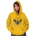 thumbnail image 3 of Defender Freedom Patriotic Eagle Hoodie Sweatshirt Women Men Brisco Brands X, 3 of 6