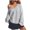 Gray, variant on Vedolay Women's Fashion 2023 Sweater Vintage Knit Pullovers Sweater Blouse Grey,L