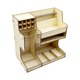 thumbnail image 2 of Organizador de Herramientas para Maquetas de Madera, Estante de Almacenamiento para Destornilladores Y Otros Materiales de Manualidades., 2 of 9