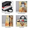 thumbnail image 4 of Naloa Sunshine Golden Cloud Dog Print Lightweight DayBackpack Suitable for school, work, shopping, travel, etc., 4 of 5