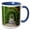 Blue/White, variant on 3drose, Spain, Granada, Alhambra. Archway of Trees., 11oz Mug