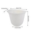 thumbnail image 3 of Wall Mounted Kitchen Trash Bin | Cabinet Door Hanging Waste Basket | Plastic Perforated Design | Space Saving for Bathroom & Sink | 1-Pack, 3 of 5