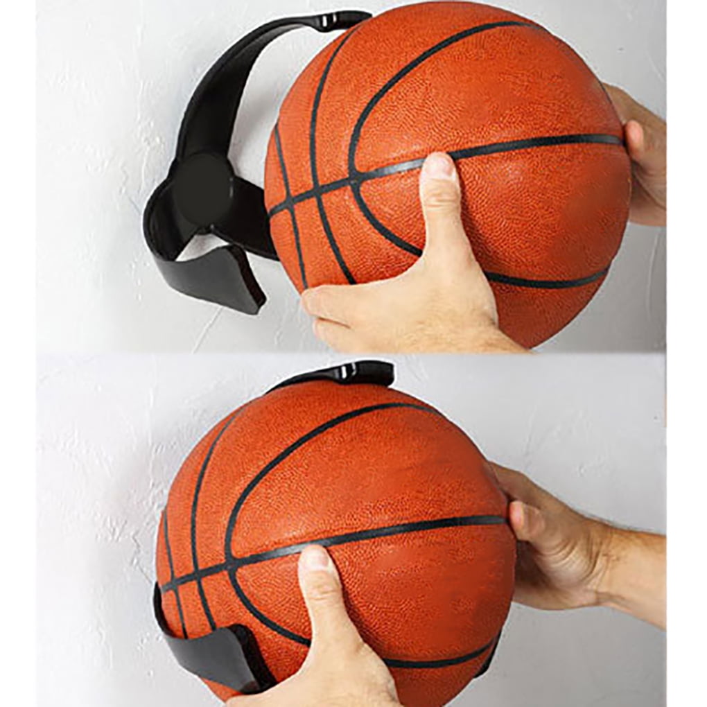 Plastic Ball Claw Wall Mount Basketball Holder Football Display Storage jR 