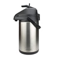 thumbnail image 1 of Dispensador de bebidas Brentwood Airpot de acero inoxidable caliente y frío de 3.5 L, 1 of 9