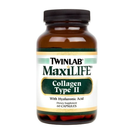 MaxiLIFE Chicken Collagen Type II by TwinLab 60 Capsules