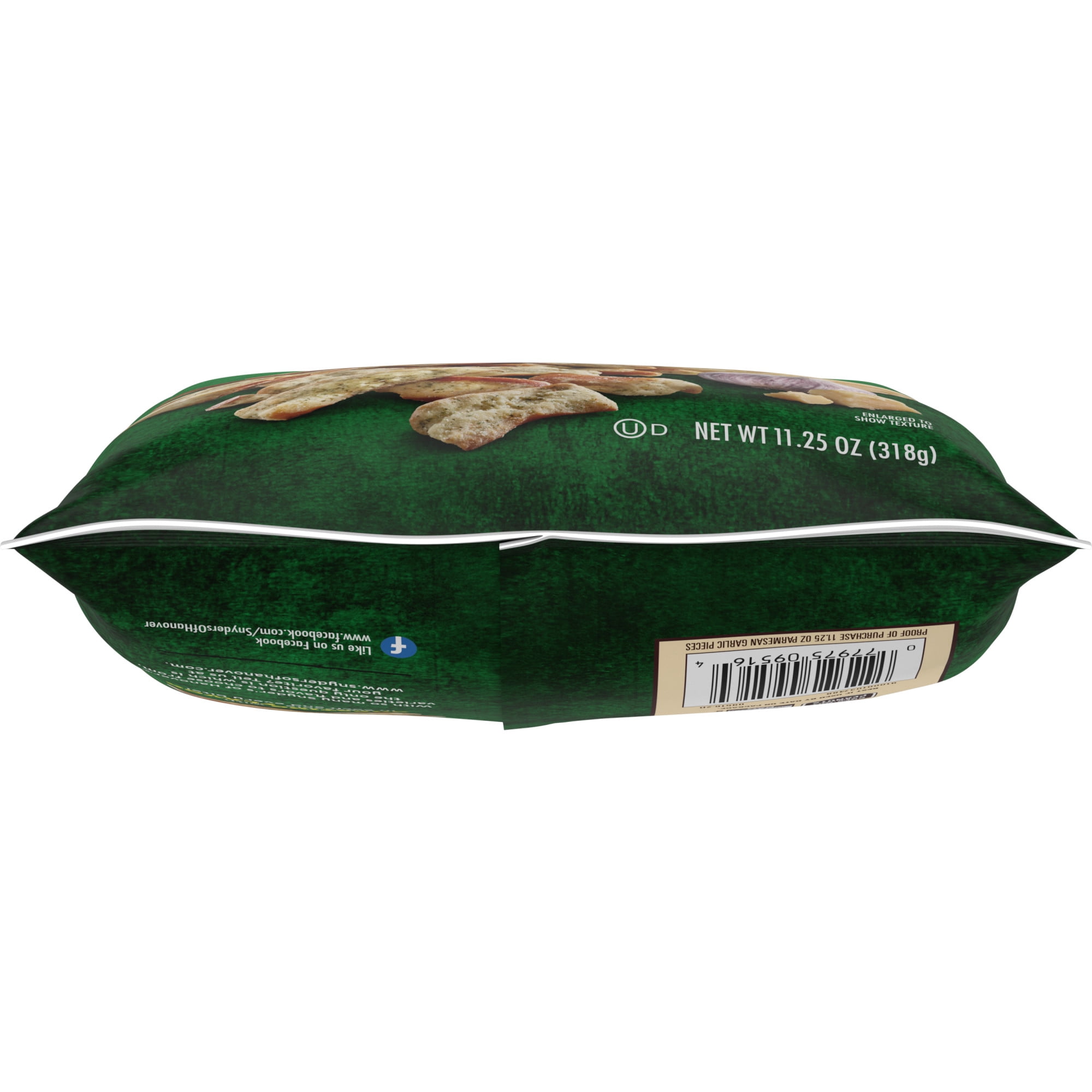 Snyder's of Hanover Parmesan Garlic Flavored Pretzel Pieces, 11.25 oz Bag