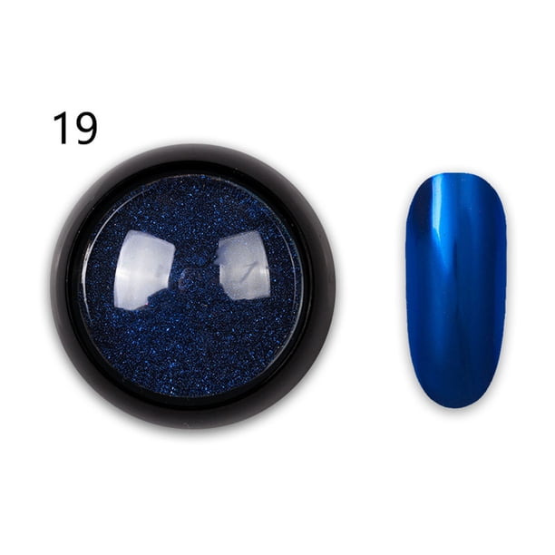Xihbxyly Polvo para Decoración de Uñas, Polvo Brillante con Efecto Espejo, Fácil Aplicación para Uñas Naturales o Postizas, Incluye Pincel Pequeño, Perfecto para Fiestas y Eventos Especiales, Ideal p