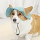 thumbnail image 5 of Gorro para perro con orejas de rocío, bonito gorro de pescador para mascotas, parasol, protector solar Corgi, gorro amarillo pequeño, 5 of 6