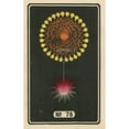 thumbnail image 2 of Jinta Hirayama 13x18 Gold Ornate Wood Frame and Double Matted Museum Art Print Titled - Night Fireworks No. 78 (1883), 2 of 4