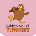 thumbnail image 4 of Inktastic Daddy's Little Turkey Boys or Girls Baby Bib, 4 of 4