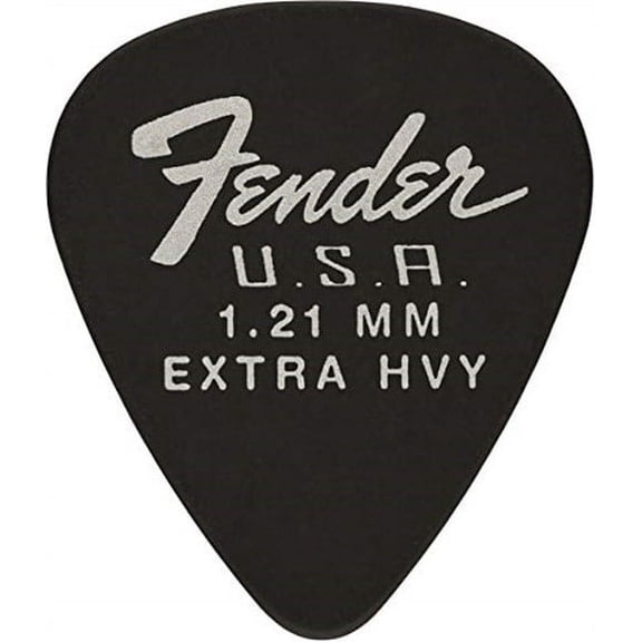 PICK FENDER DURA-TONE 1.21MM BLACK