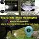 thumbnail image 2 of Faro LED que brilla intensamente Zapatos Lámpara Super brillante para caminar Camping Azul, 2 of 3