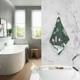 thumbnail image 2 of Yayeee 100% Cotton Hand Towels for Bathroom 16" x 28" Soft Absorbent Kitchen Towel, Christmas Santa Hats, 2 of 7