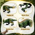 thumbnail image 4 of TALGIC Dinosaurio de control remoto para niños de 4 a 7 años, juguetes de dinosaurio robot para niños de 5 a 7 años, dinosaurio rc con patas realistas y chorro de spray, juguetes de dinosaurio remoto, 4 of 5