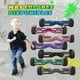 thumbnail image 4 of Hoverboard con Bluetooth, nuevo Hoverboard de color cromado DN6 con ruedas todoterreno de 6,5 "de ancho, altavoz inalámbrico incorporado, luces LED brillantes Hoverstar  DN6-6.5, 4 of 7