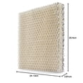 thumbnail image 3 of Honeywell Home HC22P1001/U HC22P Almohadilla humidificadora para Toda la casa, 10 x 9.5 x 1.5 Pulgadas, Color Blanco, 3 of 3
