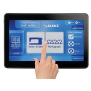 Juki Miyabi J-350QVP Longarm Free Motion Professional آلة خياطة اللحف مع 10 إطار ومرشحات برنامج بدايات اللمس الإبداعي