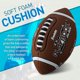 thumbnail image 2 of Football Franklin Sports Playbook Junior para niños, color marrón, 2 of 8