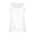 thumbnail image 5 of CHGBMOK Women Tank Tops V Neck Ruched Sleeveless Tank Shirt Spring Summer Loose Fit Casual Tops, 5 of 5