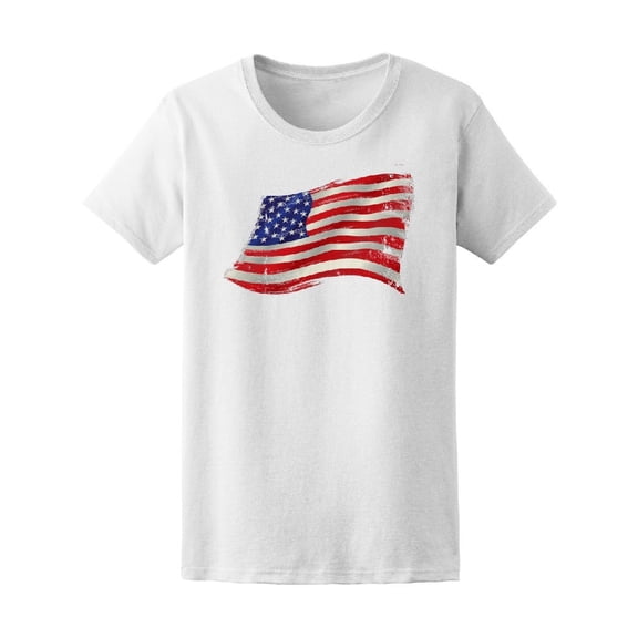 American Grunge Flag Tee Men's -Image by Shutterstock