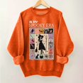 thumbnail image 2 of VKOYWKM Women Oversized Sweatshirt Halloween Sweatshirts Witch Graphic Long Sleeve Crew Neck Sweatshirt Halloween Party Fall Pullover Sweatshirts, 2 of 5