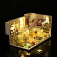 thumbnail image 2 of DIY Dollhouse Kit 3D Assembled Handmade Villa Birthday Gift, 2 of 9