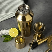 Thyme & Table Stainless Steel Gold Cocktail Shaker