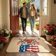 thumbnail image 5 of Welcome Doormat Collection Front Door Mats For Indoor/Outdoor Spring Summer Fall Patriotic Floral Entryway Rug Decor, 5 of 7