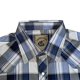 thumbnail image 3 of Camisa casual Western Plaid Pearl con botones a presión para hombre, 4XL, 3 of 6