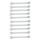 thumbnail image 4 of 10pcs 8mm Ratcheting Wrench Set Chrome Tangsten Steel Spanner Car Repair Hand Tool, 4 of 5