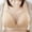 Beige, variant on Babysbule Bras for Women Clearance Woman's Solid Color Comfortable Hollow Out Perspective Bra Underwear No Rims