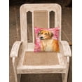 thumbnail image 2 of Carolines Treasures BB9763PW1414 Rhodésie Ridgeback Amour Tissu Coussin Décoratif, 2 of 4