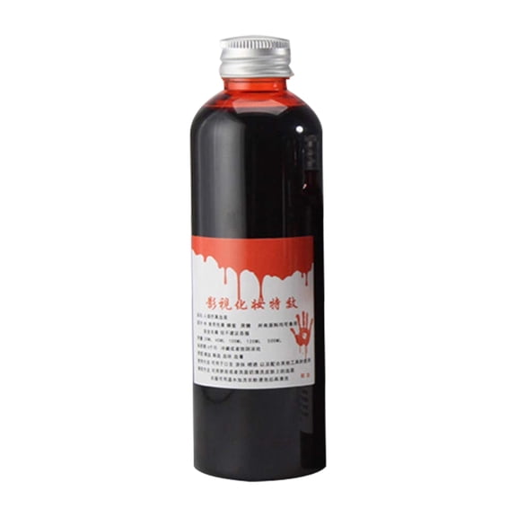 Fake Blood Liquid 6.76 Ounce Bottle for Halloween and Makeup