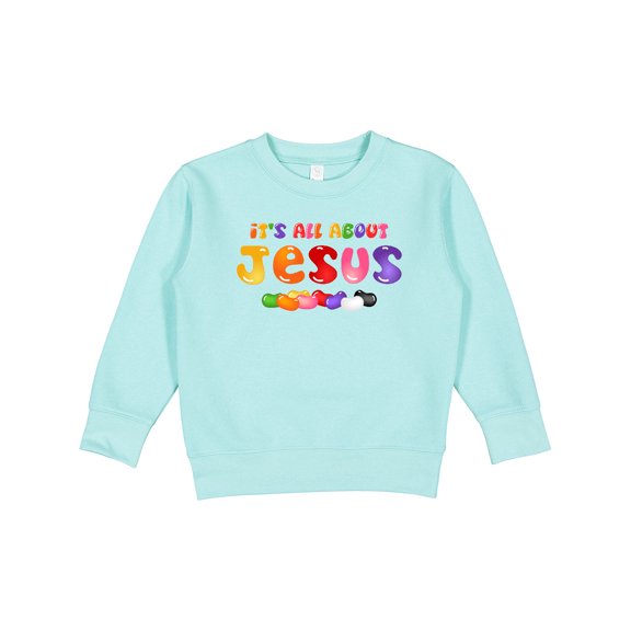 Inktastic Jelly Bean Jesus Toddler Sweatshirt