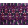 thumbnail image 4 of oneOone Georgette Viscose Fabric Leaves & Floral Block Fabric Prints By Yard 42 Inch Wide, 4 of 5