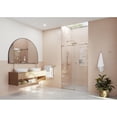 thumbnail image 4 of Glass Warehouse  44 in. - 48 in. x 78 in. Frameless Sliding Shower Door Brushed Bronze Brushed, 4 of 5
