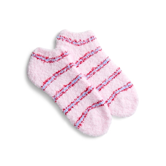 No Boundaries Low Cut Cozy Socks, 1-Pack, Women's, Size 4-10