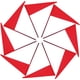 thumbnail image 2 of 8 banderas triangulares de hierro para marcar césped, aspersores y riego con poste de acero., 2 of 5