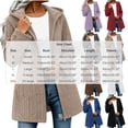 thumbnail image 2 of yillto Womens Fleece Jackets Full Zip up Sherpa Fuzzy Warm Coats Baggy Hooded Jacket for Fall Winter, 2 of 6
