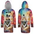 thumbnail image 3 of Hello 2025 Maine Coon Celebrates Happy New Year Firework Balloon All Over Print 3D Hooded Duffle Toggle Coat Cat Lover Kitten Owner Gifts - 02024, 3 of 6
