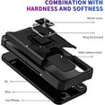 thumbnail image 6 of for Samsung Galaxy A14-4G/5G Phone case Military Level Protector, Including TPU+PC Metal Ring, Precise Hole Alignment, Plug-in Card, Lens Protector, Four Corners Perfectly Protect Your Phone （Black, 6 of 7