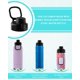 thumbnail image 3 of Yanonmyfd 1 Uds Tapa De Boquilla Automática De Repuesto para Bubba Trailblazer 24 Oz / 32 Oz / 40 Oz Y Botellas De Agua FLO Kids 16 Oz,Negro, 3 of 8