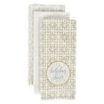 thumbnail image 2 of DII Cotton Assorted Winter Sparkle Embellished Dishtowels in White (Set of 3), 2 of 6